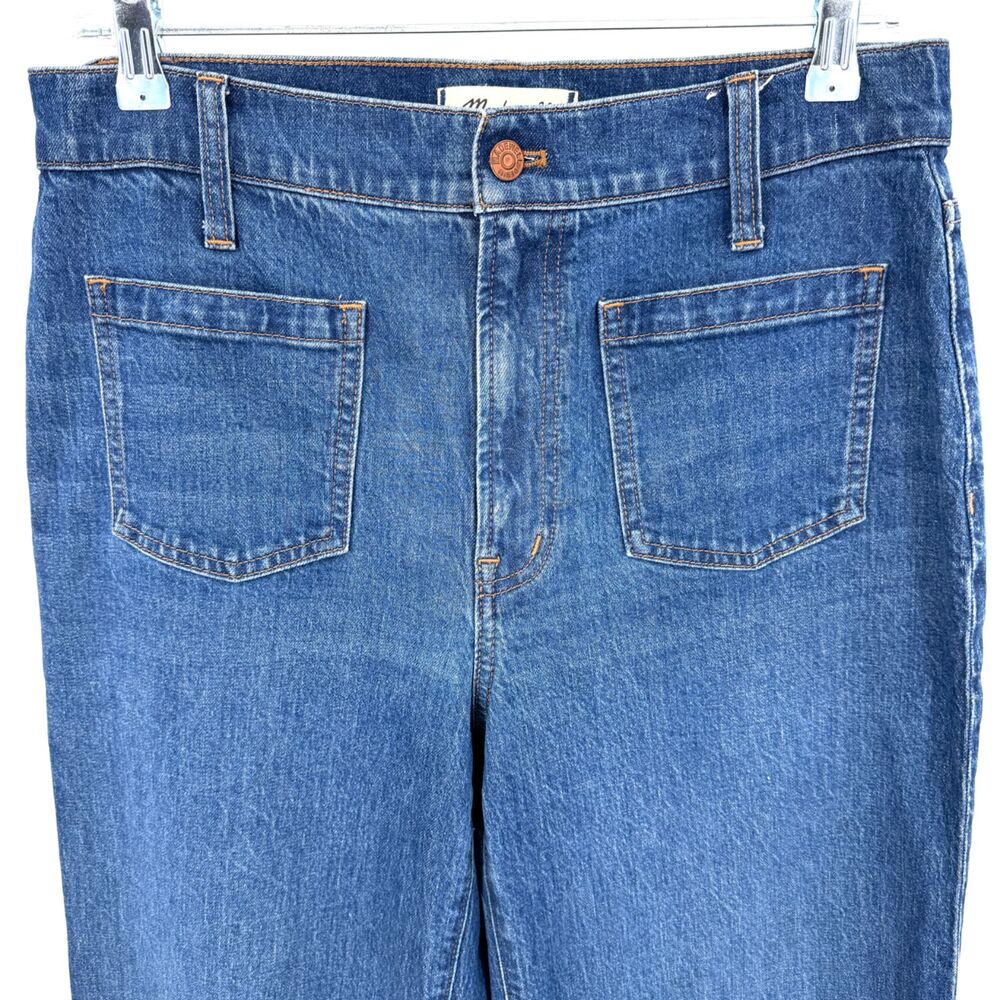 MADEWELL The Perfect Vintage Wide Leg Patch Pocket Jeans Size 29 - Picture 4 of 9